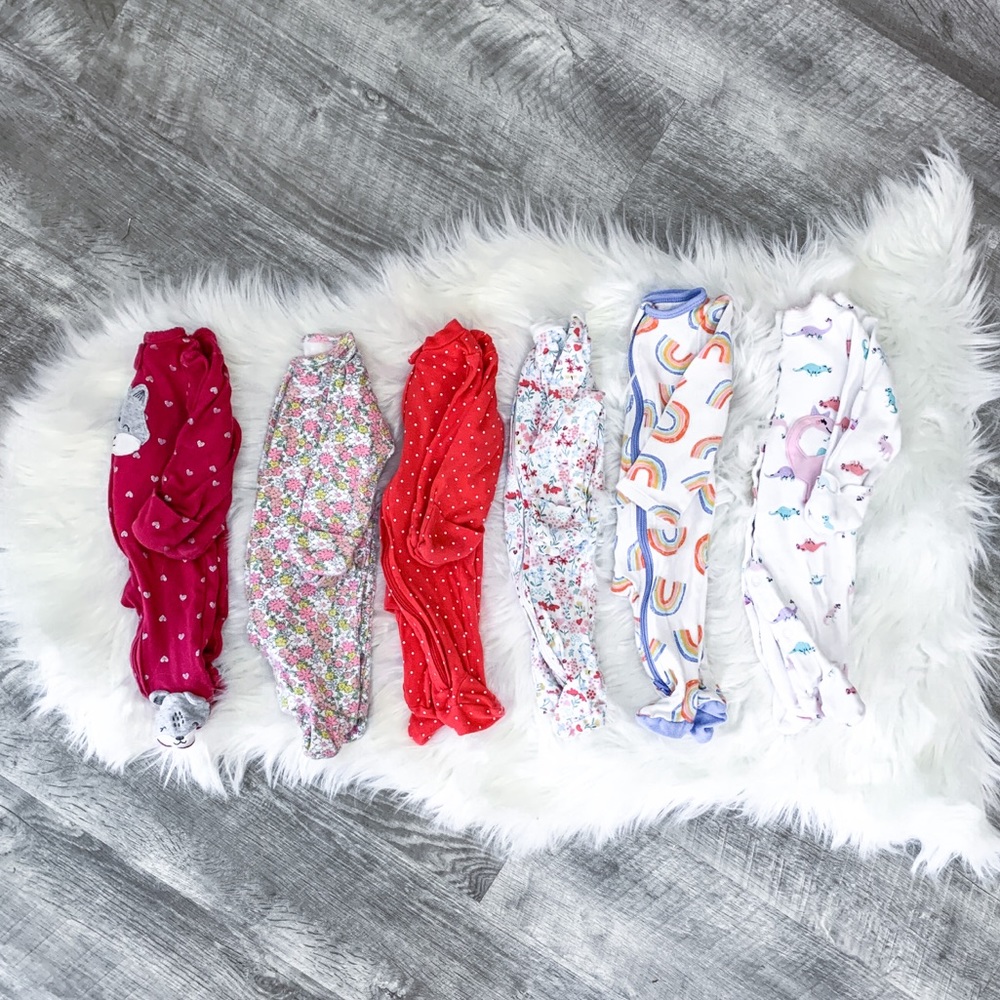 Carters Newborn sleeper bundle GUC